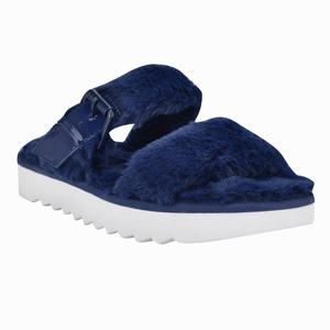 Nine West Funkie Cozy Flat Slippers Blauw Nederland | OQA-471360